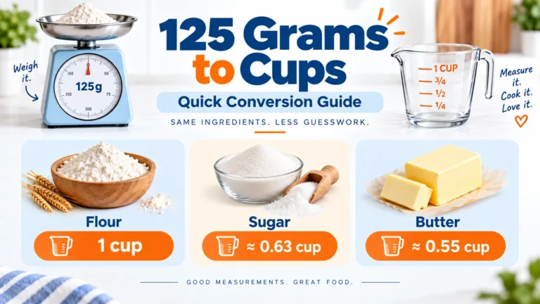 125 grams to cups